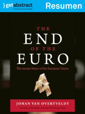 cover image of El fin del euro (resumen)